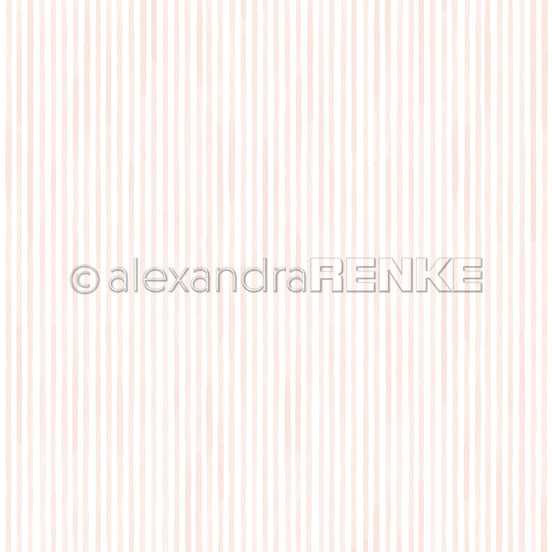 P-AR-10.4038 Design paper "Stripes pink" - A.RENKE