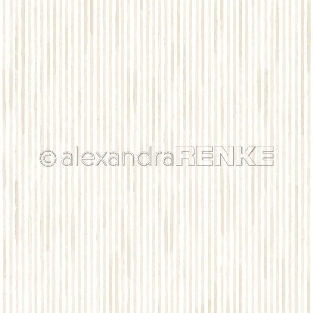 P-AR-10.4040 Design paper "Stripes warm grey" - A.RENKE