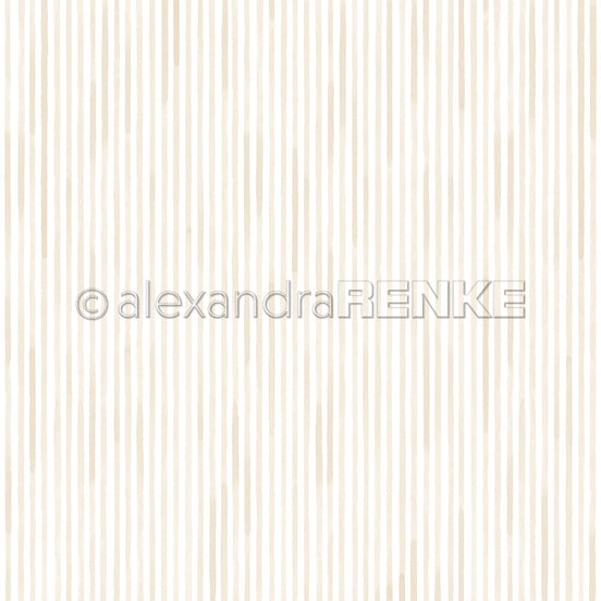 P-AR-10.4040 Design paper "Stripes warm grey" - A.RENKE