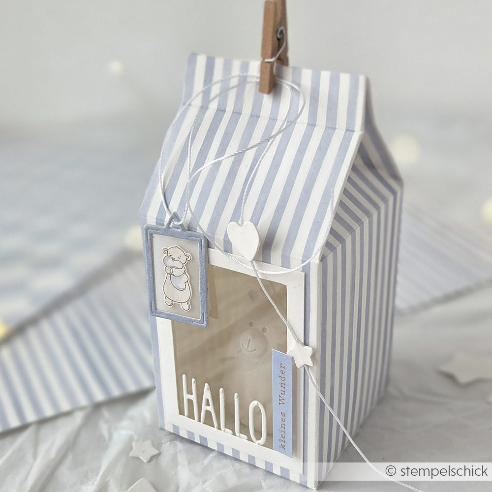 P-AR-10.4041 Design paper "Blue stripes" - A.RENKE