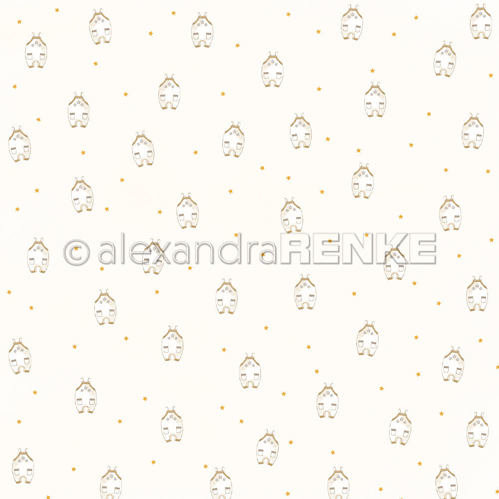 P-AR-10.4044 Design paper "Body with stars" - A.RENKE