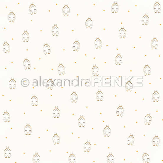 P-AR-10.4044 Design paper "Body with stars" - A.RENKE