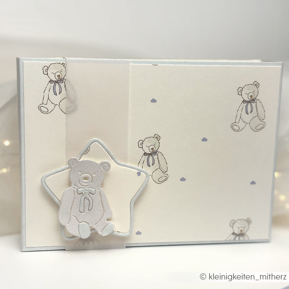 P-AR-10.4045 Design paper "First Teddy Blue" - A.RENKE