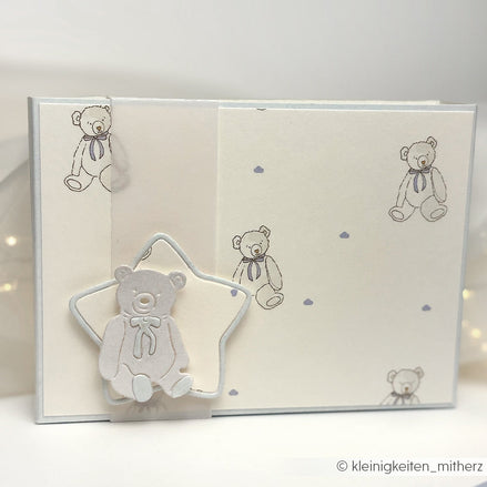 P-AR-10.4045 Design paper "First Teddy Blue" - A.RENKE