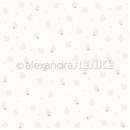 P-AR-10.4046 Design paper "Erster Schnuller" - A.RENKE