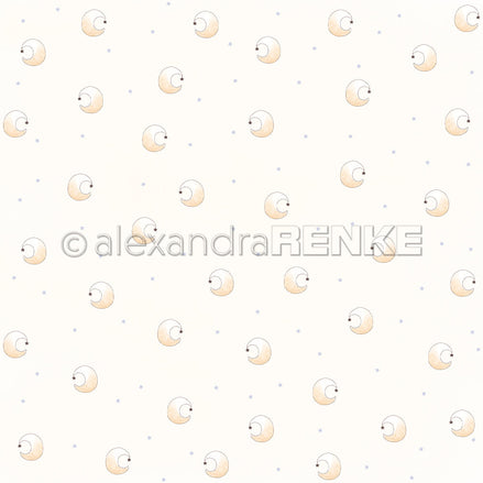 P-AR-10.4048 Design paper "Good Night Baby" - A.RENKE