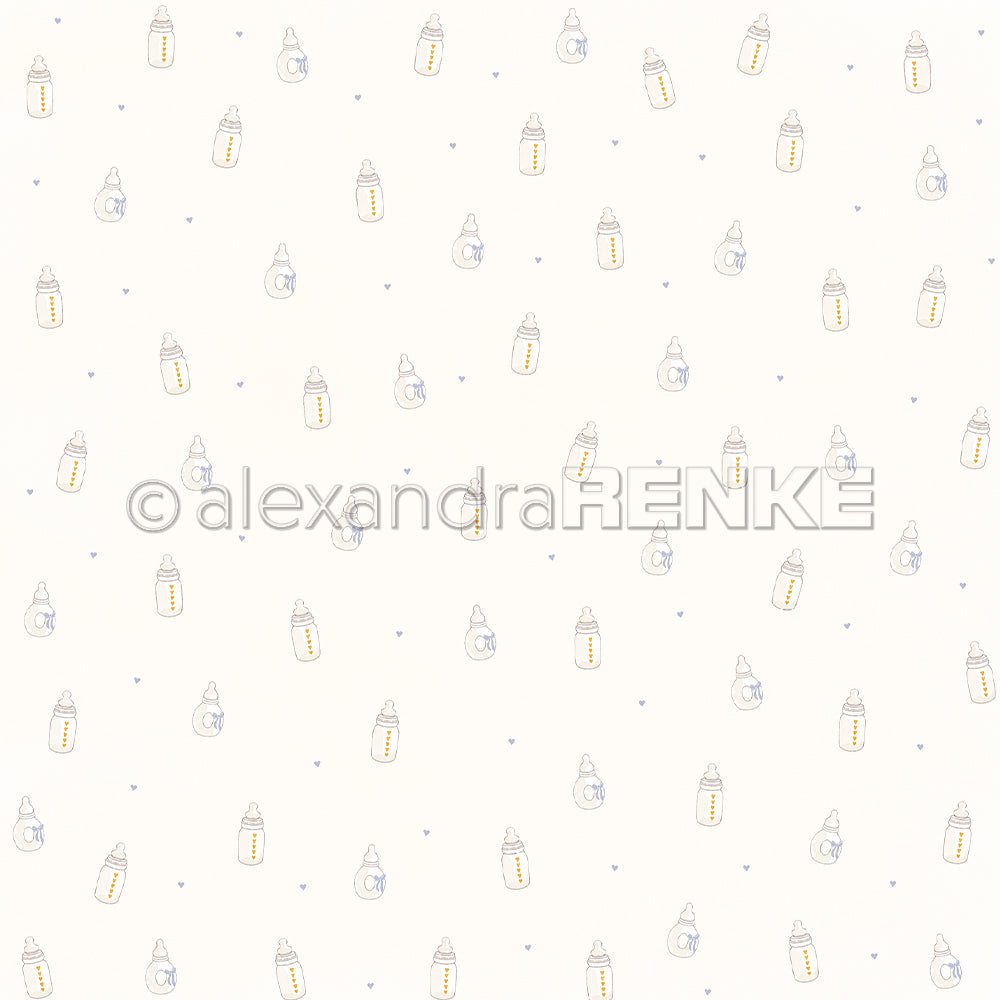 P-AR-10.4049  Design paper "Erstes Fläschchen" - A.RENKE