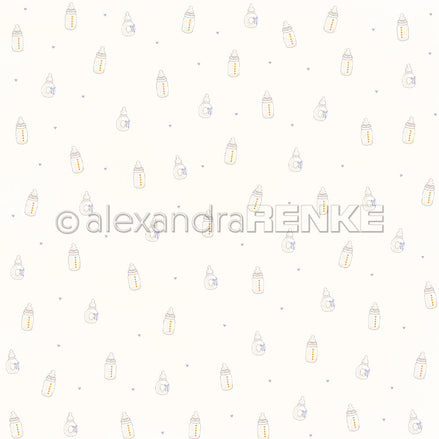 P-AR-10.4049  Design paper "Erstes Fläschchen" - A.RENKE