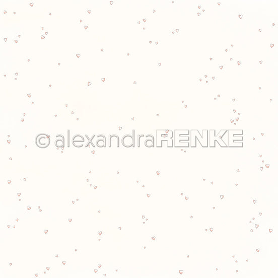 P-AR-10.4053 Design paper "Little hearts pink" - A.RENKE