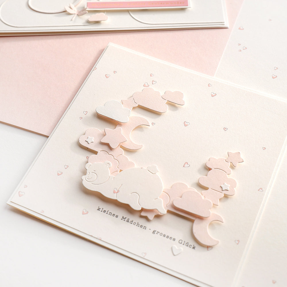 P-AR-10.4053 Design paper "Little hearts pink" - A.RENKE