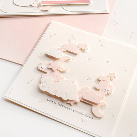 P-AR-10.4053 Design paper "Little hearts pink" - A.RENKE