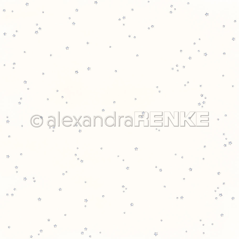 P-AR-10.4054 Design paper "Starry sky light blue" - A.RENKE