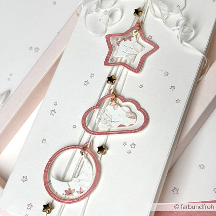 P-AR-10.4055 Design paper "Starry sky light pink" - A.RENKE