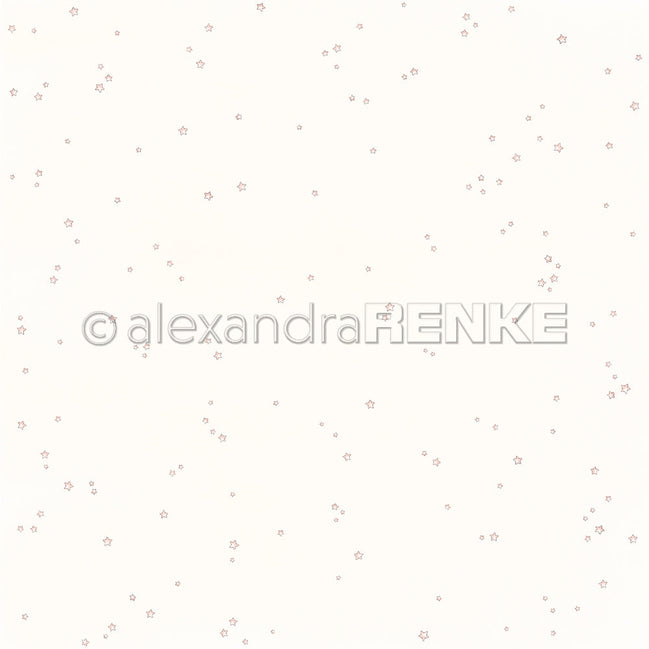 P-AR-10.4055 Design paper "Starry sky light pink" - A.RENKE