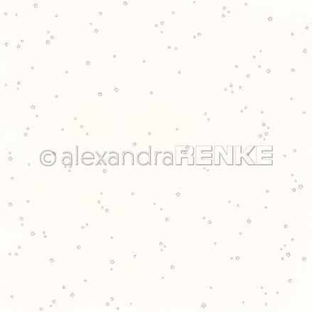 P-AR-10.4055 Design paper "Starry sky light pink" - A.RENKE
