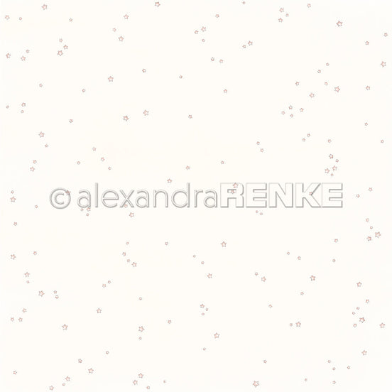 P-AR-10.4055 Design paper "Starry sky light pink" - A.RENKE