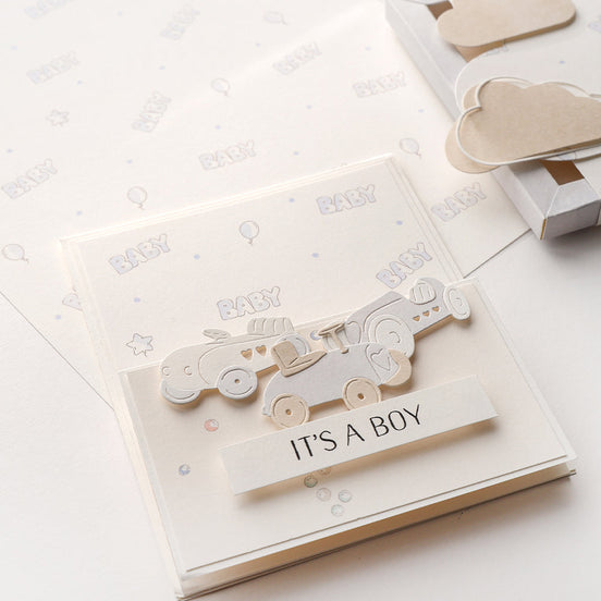 P-AR-10.4058 Design paper "Baby blue" - A.RENKE