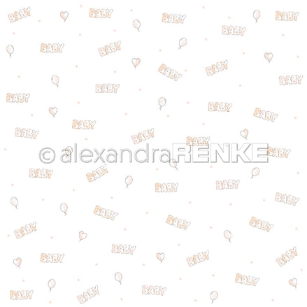 P-AR-10.4059 Design paper "Baby pink" - A.RENKE