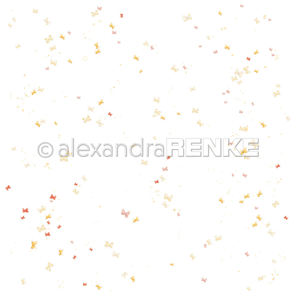 P-AR-10.4079 Design paper "Schmetterlingsreigen" - A.RENKE