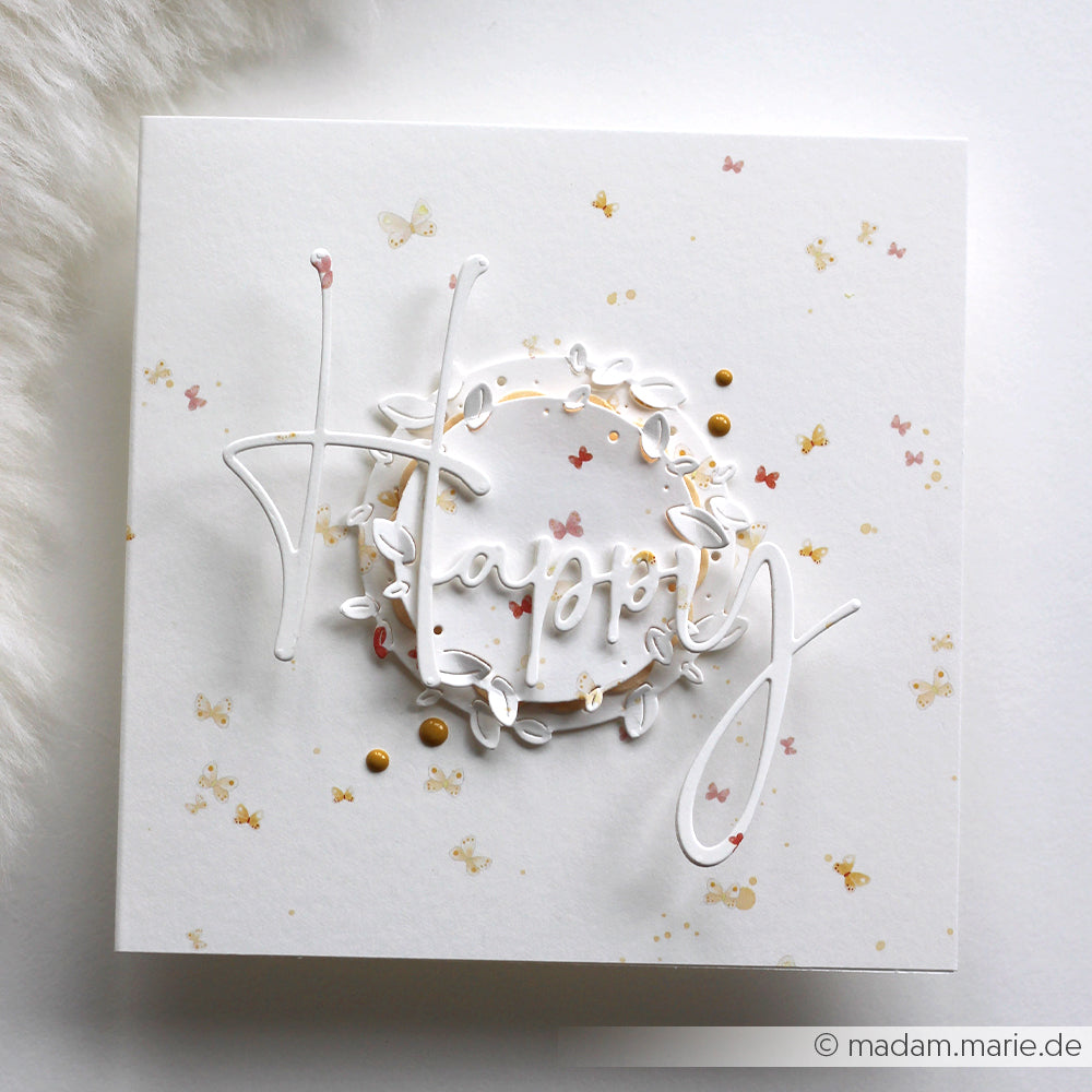 P-AR-10.4079 Design paper "Schmetterlingsreigen" - A.RENKE