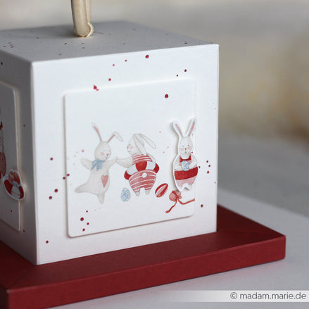 P-AR-10.4080 Design paper "Häschenspiele" - A.RENKE