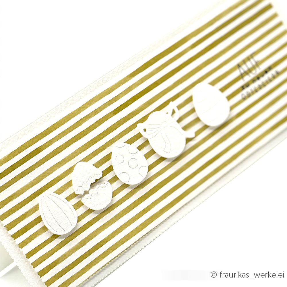 P-AR-10.4099 Design paper "Streifen Chartreuse" - A.RENKE