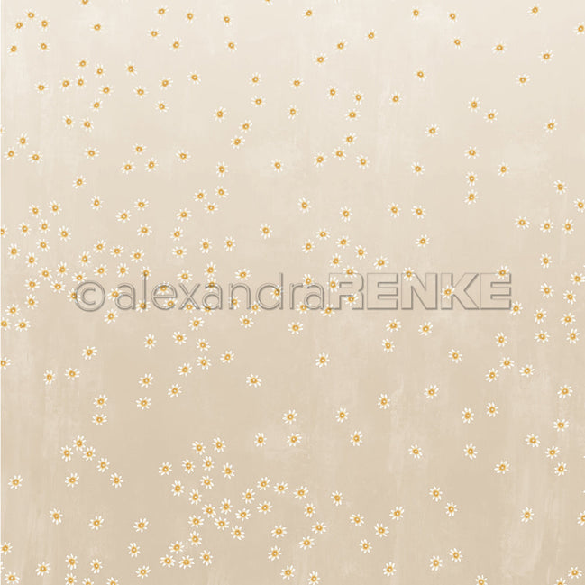 P-AR-10.4155 Design paper "Lieblingsblüten auf Puderbeige" - A.RENKE