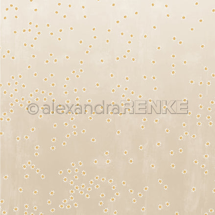 P-AR-10.4155 Design paper "Lieblingsblüten auf Puderbeige" - A.RENKE