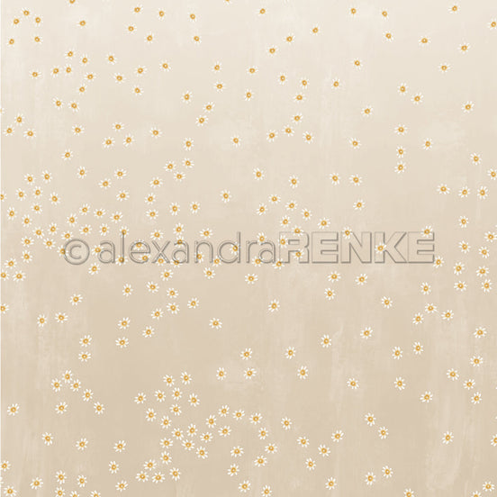 P-AR-10.4155 Design paper "Lieblingsblüten auf Puderbeige" - A.RENKE
