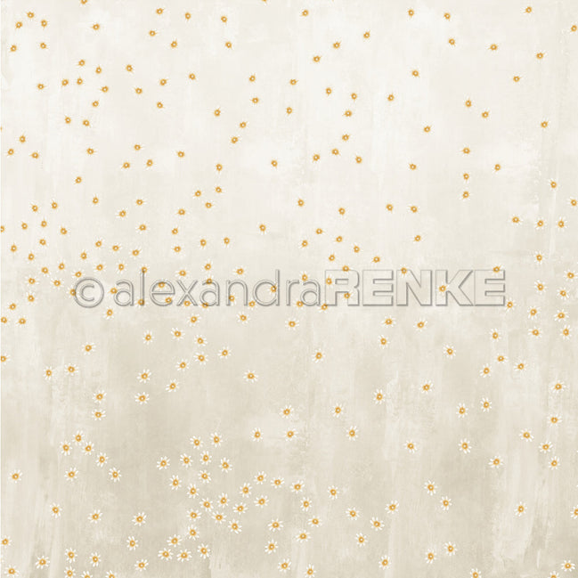 P-AR-10.4157 Design paper "Lieblingsblüten auf Greige" - A.RENKE