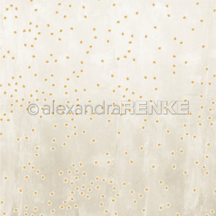 P-AR-10.4157 Design paper "Lieblingsblüten auf Greige" - A.RENKE