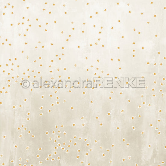 P-AR-10.4157 Design paper "Lieblingsblüten auf Greige" - A.RENKE