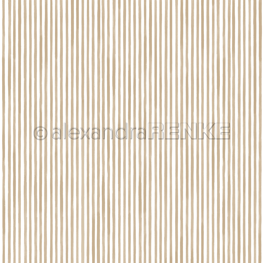 P-AR-10.4172 Design paper "Streifen Puderbeige" - A.RENKE