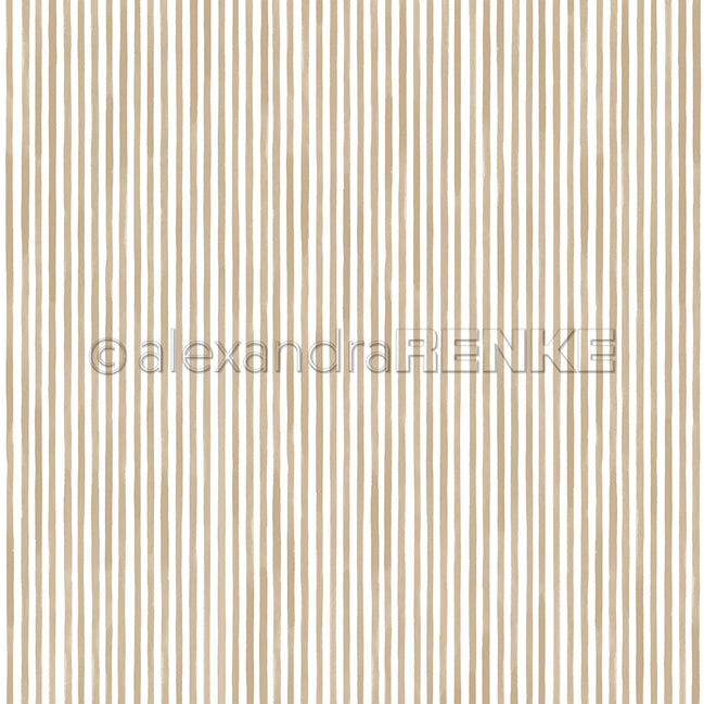 P-AR-10.4172 Design paper "Streifen Puderbeige" - A.RENKE