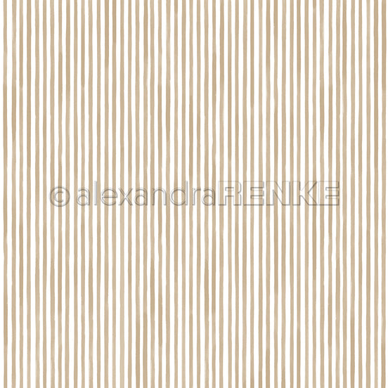 P-AR-10.4172 Design paper "Streifen Puderbeige" - A.RENKE