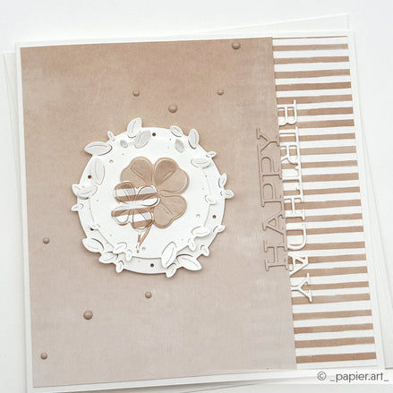 P-AR-10.4172 Design paper "Streifen Puderbeige" - A.RENKE