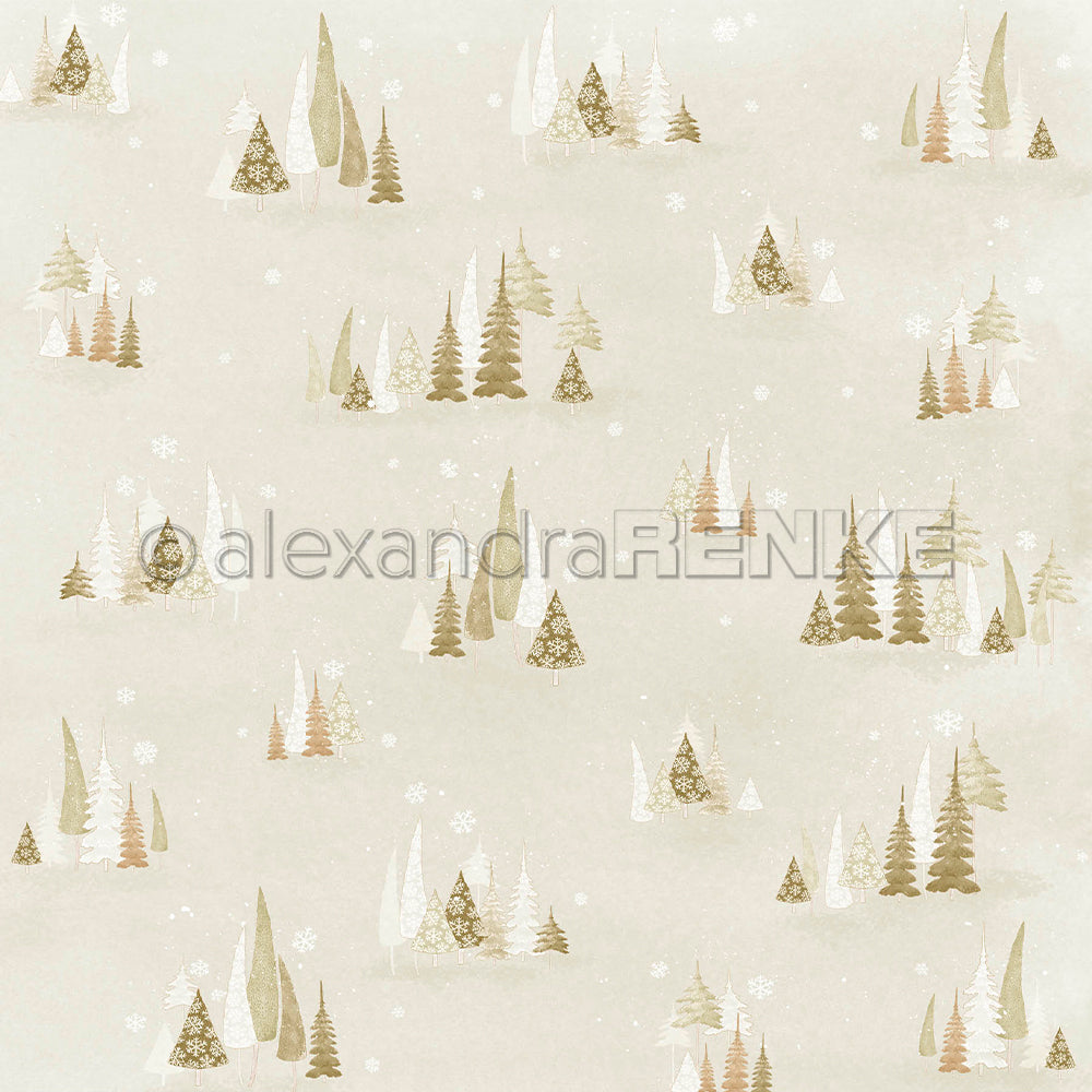 Design Paper 'Tannenwald Szenen' A. RENKE