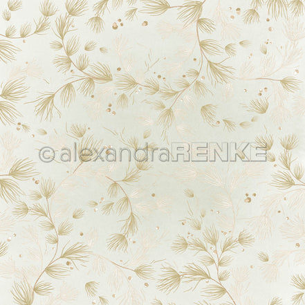 Design Paper 'Nadelwirbel auf Salbei' A. RENKE