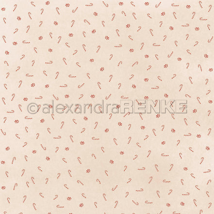 Design Paper 'Zuckerstangen Gewusel' A. RENKE