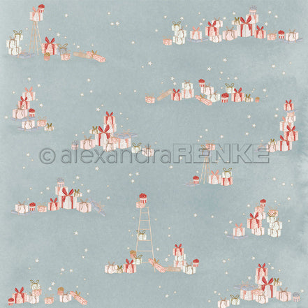 Design Paper 'Geschenkestapel Szenen' A. RENKE