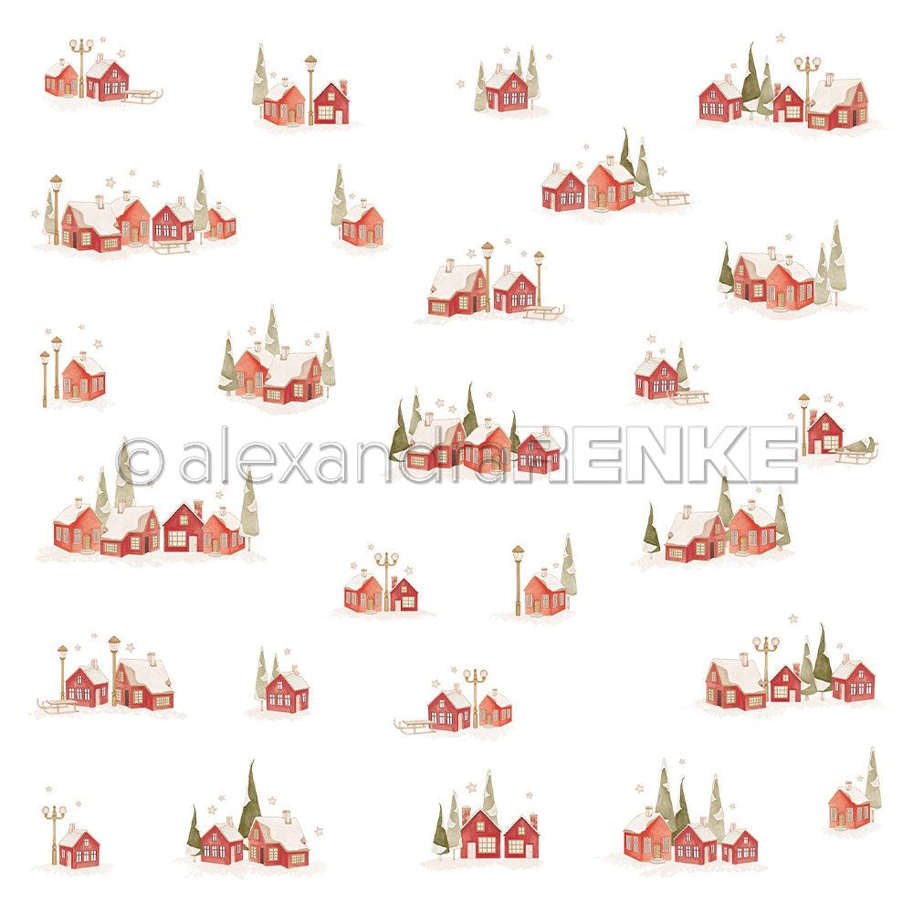Design Paper 'Winterstadt Szenen' A. RENKE