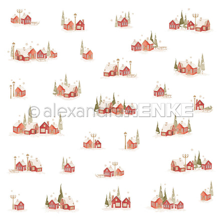 Design Paper 'Winterstadt Szenen' A. RENKE