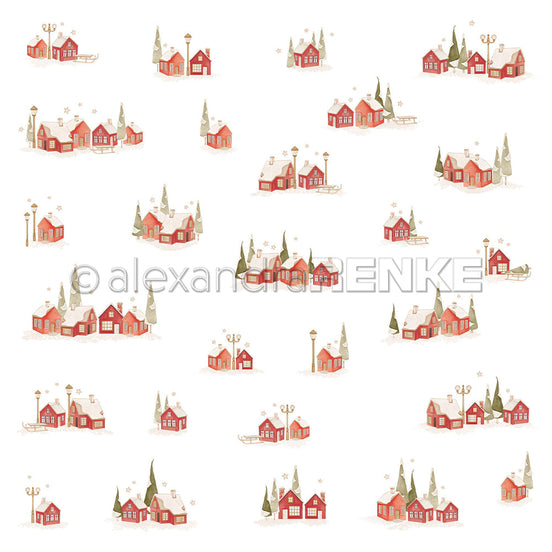 Design Paper 'Winterstadt Szenen' A. RENKE