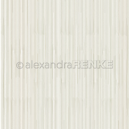 Design Paper 'Zarte Streifen Schattengrün' A. RENKE