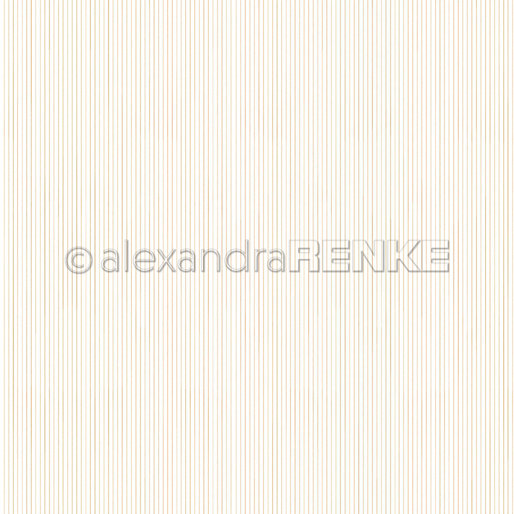 Design Paper 'Zarte Streifen Lieblingsbeige' A. RENKE
