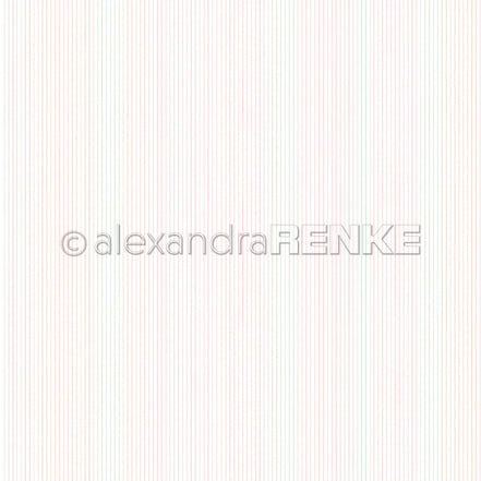 Design Paper 'Zarte Streifen Rosa' A. RENKE