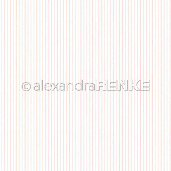 Design Paper 'Zarte Streifen Rosa' A. RENKE