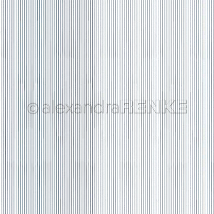 Design Paper 'Zarte Streifen Premiumblau' A. RENKE