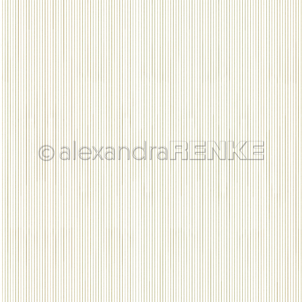 Design Paper 'Zarte Streifen Sanftgrün' A. RENKE