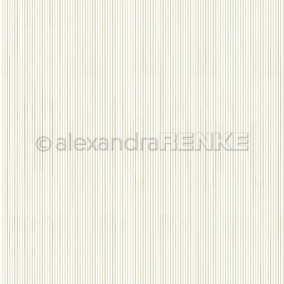 Design Paper 'Zarte Streifen Sanftgrün' A. RENKE